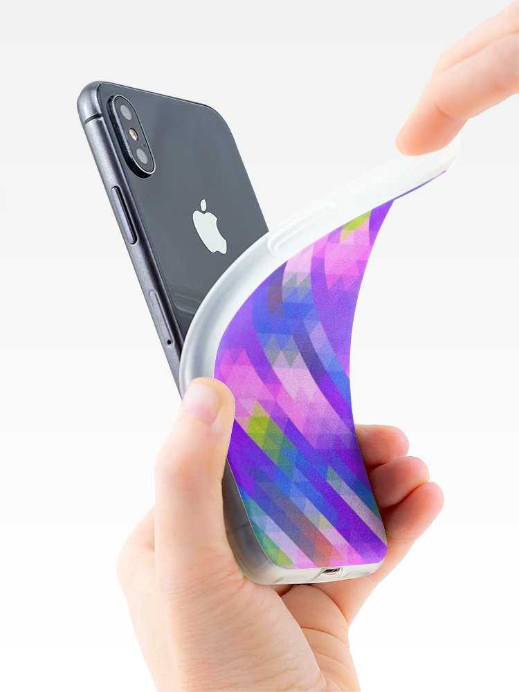 Thumbnail 4 of 5, iPhone Case, Colorful Abstract Pattern designed and sold by ArtsyStylezz.