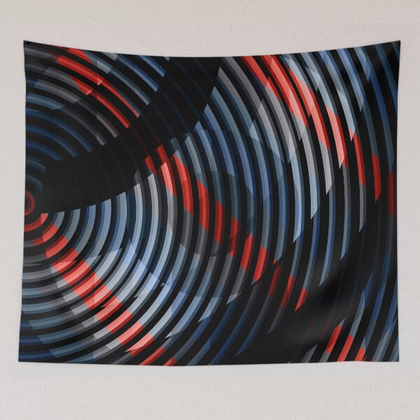 Item preview, Dark grey metal abstract steel background waves design designed and sold by Thecolorschemer.