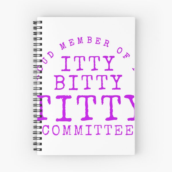 Item preview, Itty Bitty Titty Committee Shirt Funny Womens Flat Boob Joke Premium T-Shirt designed and sold by Brianconner.