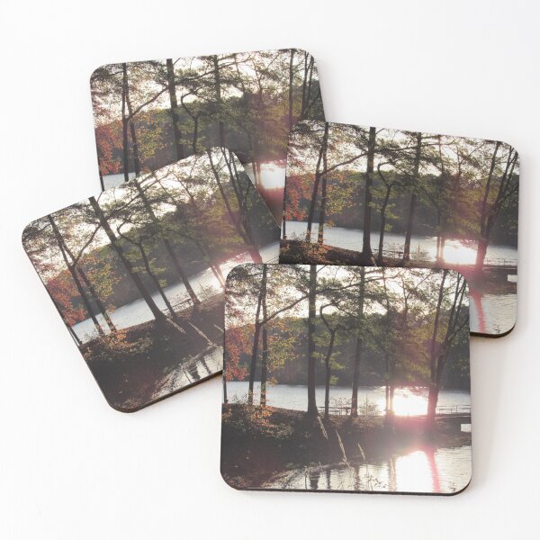 Item preview, Sunset by the Lake designed and sold by FireplaceCove.