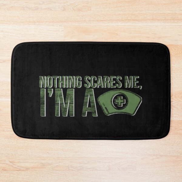 Item preview, Hunter Green Nothing Scares Me designed and sold by AllRyeTea.