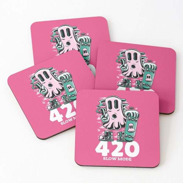 Item preview, Ghost Skateboarder - 420 designed and sold by ManiaTeec.