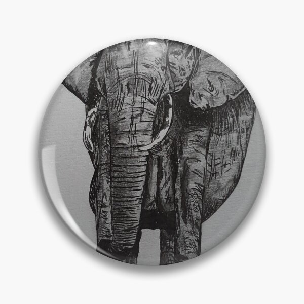Item preview, Elephant illustration designed and sold by JoSymondsArt.
