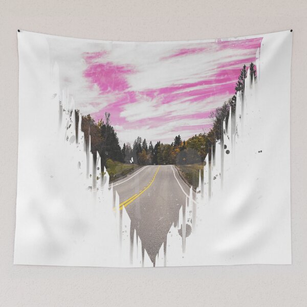 Item preview, Abstract Country Road Prairie Sky Cutout III designed and sold by Tritonn204.