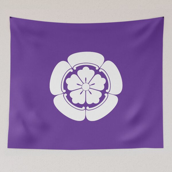 Item preview, Oda Clan Kamon/Mon White/Purple designed and sold by JollyImp.