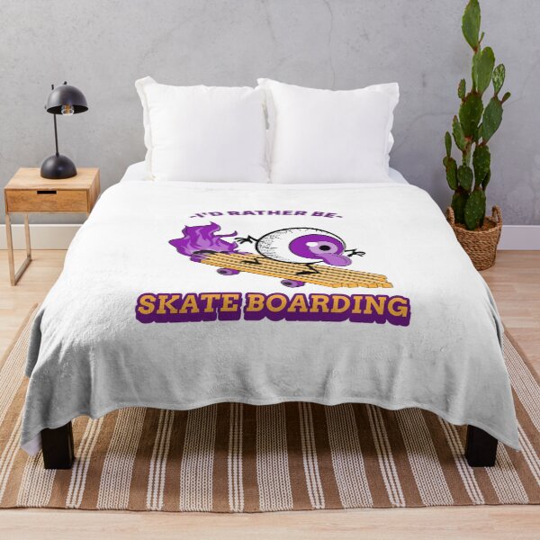 Item preview, I'd Rather be Skate Boarding designed and sold by Captivation.
