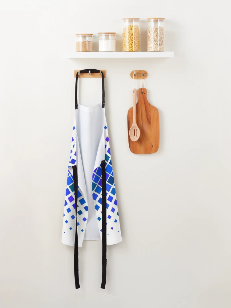 Thumbnail 2 of 6, Apron, Geometric Abstract Pattern designed and sold by ArtsyStylezz.