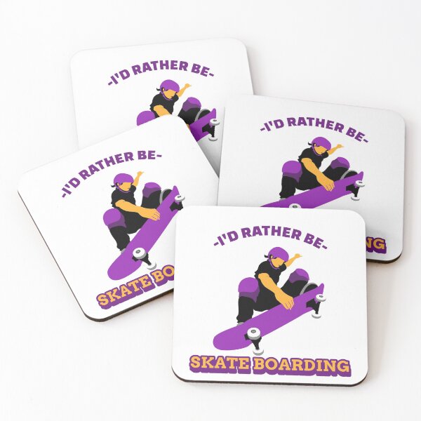 Item preview, I'd Rather be Skate Boarding designed and sold by Captivation.