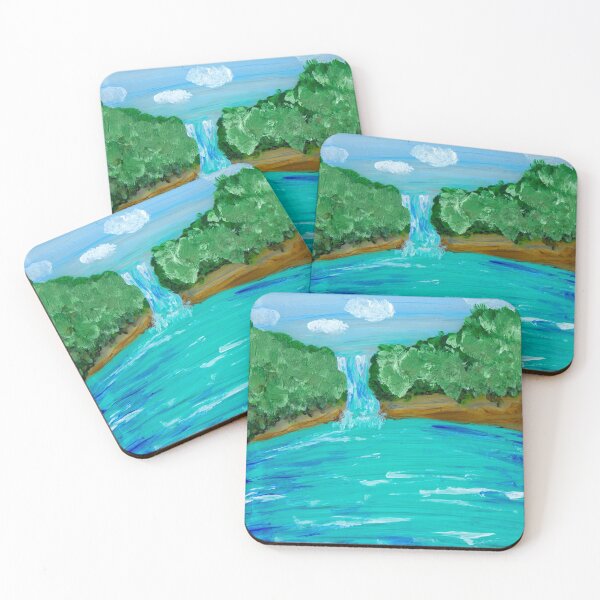 Item preview, Paradise Painting designed and sold by lanettesart.