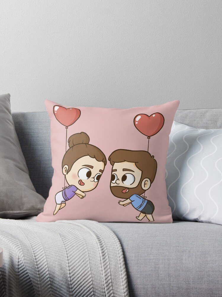 love is in the air | Throw Pillow