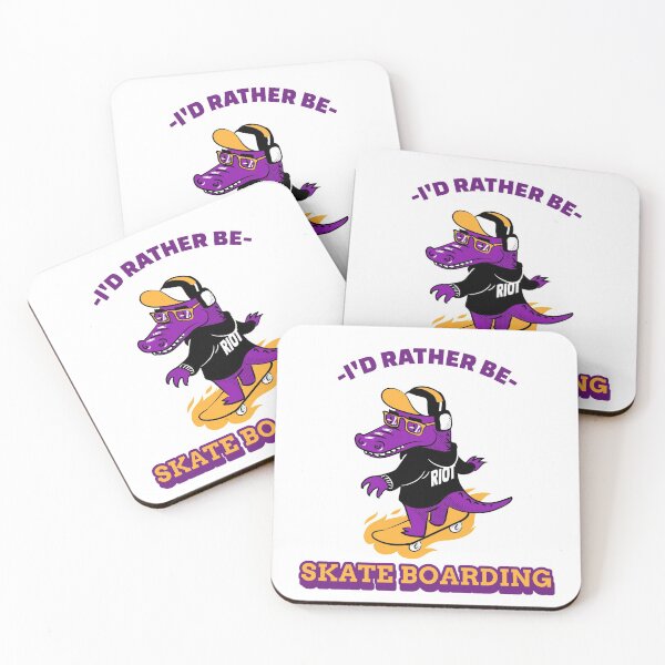 Item preview, I'd Rather be Skate Boarding designed and sold by Captivation.