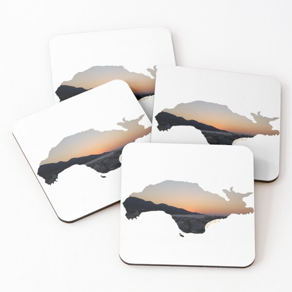 Item preview, Samos - island silhouette after sunset near Kokkari (Greece) designed and sold by nabeArtist.