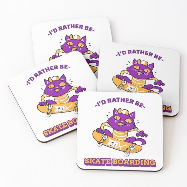 Item preview, I'd Rather be Skate Boarding designed and sold by Captivation.