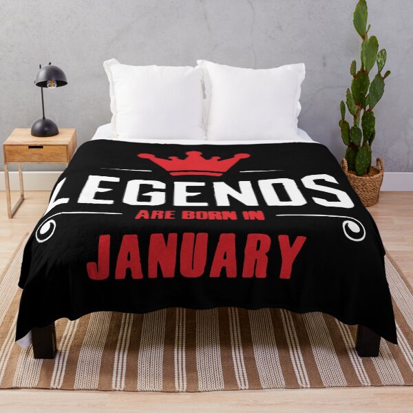 Item preview, Legends Are Born In January designed and sold by mouad naouiri.