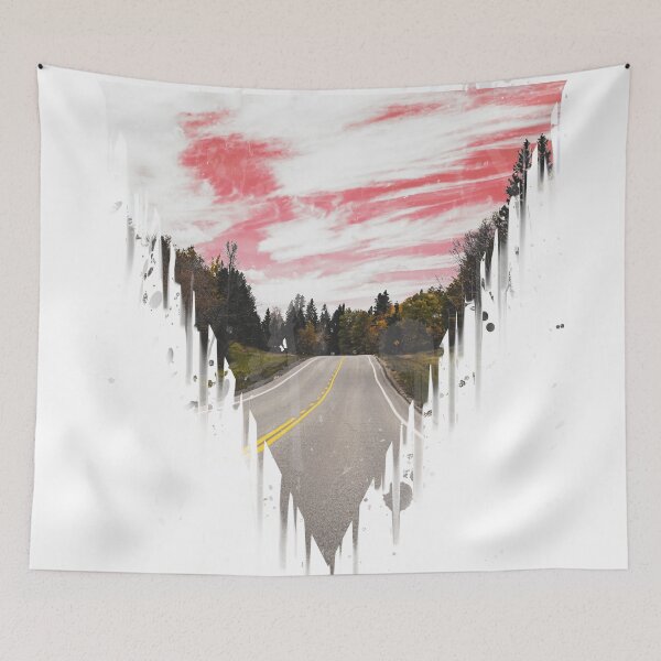 Item preview, Abstract Country Road Prairie Sky Cutout IV designed and sold by Tritonn204.