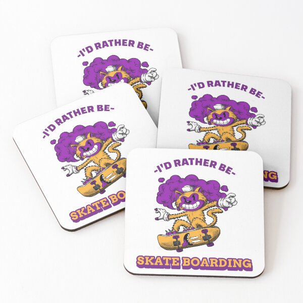 Item preview, I'd Rather be Skate Boarding designed and sold by Captivation.