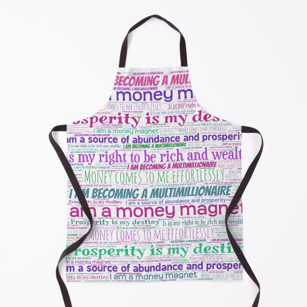 Item preview, Affirmations for Wealth in Blue, Green, Purple and Fuschia designed and sold by frankie5368.