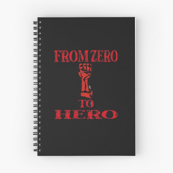 Item preview, FROM ZERO TO HERO T-SHIRT  designed and sold by delpro.