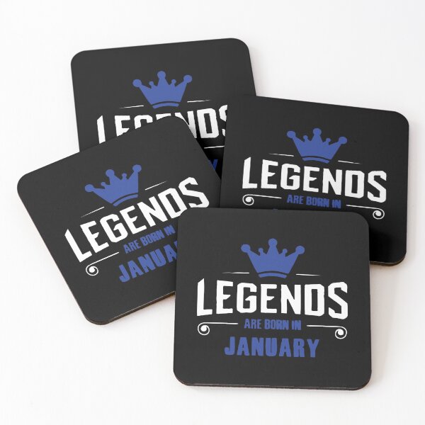 Item preview, Legends Are Born In January designed and sold by mouad naouiri.