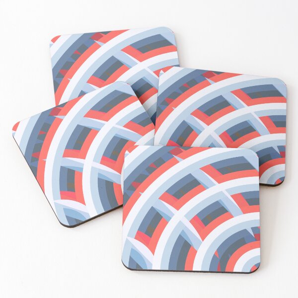 Item preview, Trendy fresh minimalistic geometric shapes modern abstract design  designed and sold by Thecolorschemer.
