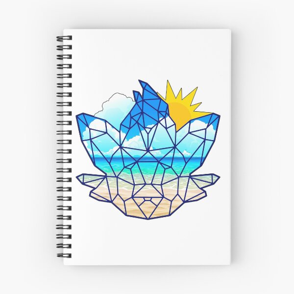 Item preview, Rascal Polygon Head Summervibes Summer Sun Palm Trees designed and sold by RascalMedia.