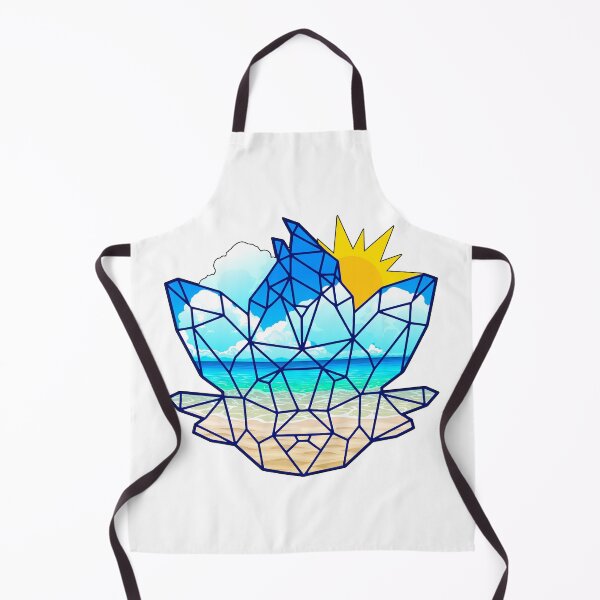 Item preview, Rascal Polygon Head Summervibes Summer Sun Palm Trees designed and sold by RascalMedia.