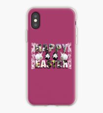 .◕‿◕. Happy Oster Hop Hop. iPhone-Hülle & Cover