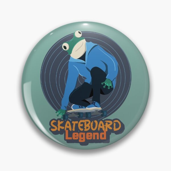 Item preview, Skateboard Legend - Frog Skater designed and sold by ManiaTeec.
