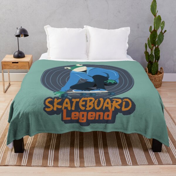 Item preview, Skateboard Legend - Frog Skater designed and sold by ManiaTeec.
