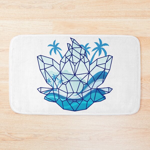 Item preview, Rascal Polygon Head Summervibes Summer Sun Palm Beach Sea designed and sold by RascalMedia.