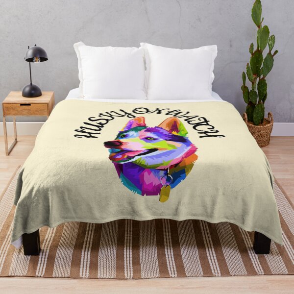 Item preview, Husky On Watch - Rainbows and Cream designed and sold by NoMatterLab.