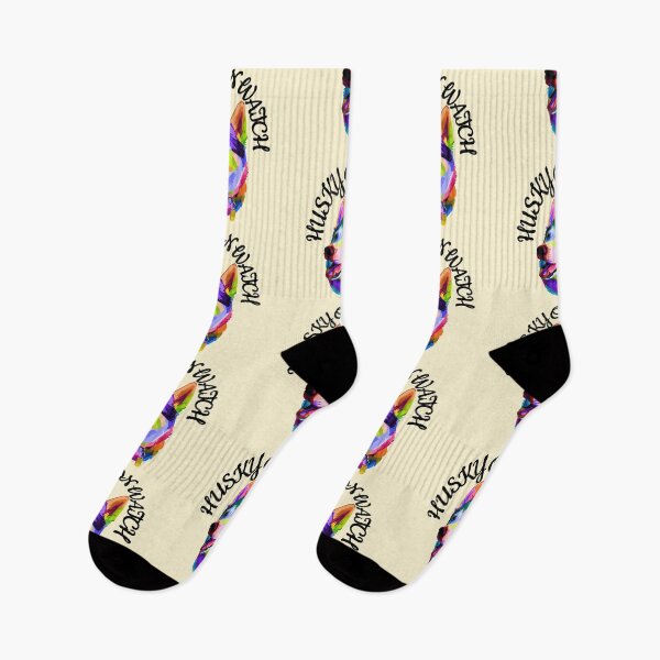 Item preview, Husky On Watch - Rainbows and Cream designed and sold by NoMatterLab.