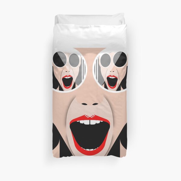 Mirror Mirror Duvet Cover