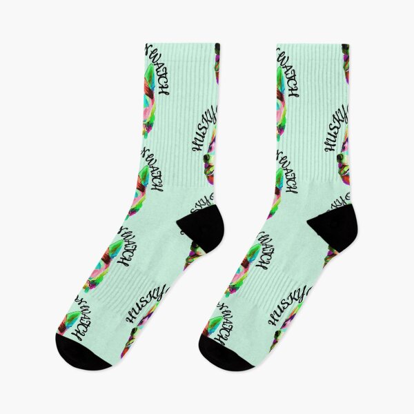 Item preview, Husky On Watch - Rainbow Mint Icecream designed and sold by NoMatterLab.