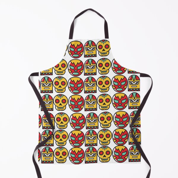 Item preview, Colorful Lucha Libre, Skull Head Design designed and sold by being trendy.