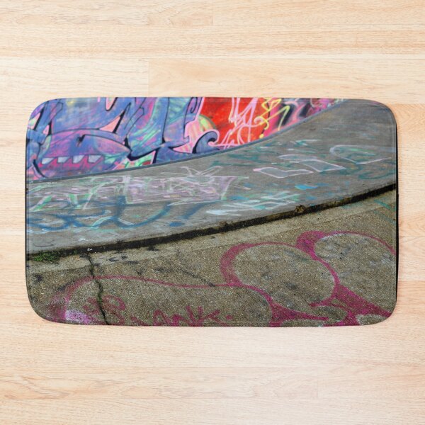Item preview, Skatepark graffiti curves designed and sold by chihuahuashower.