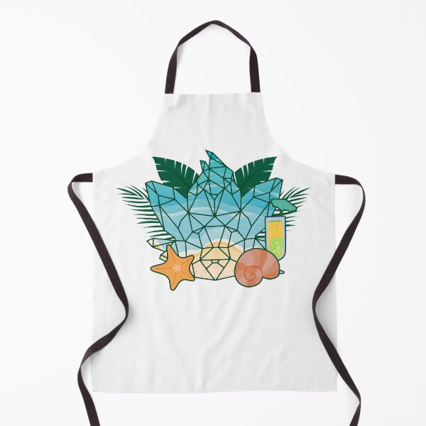 Item preview, Rascal Polygon Head Summervibes Summer Sun Beach Shell Fern designed and sold by RascalMedia.