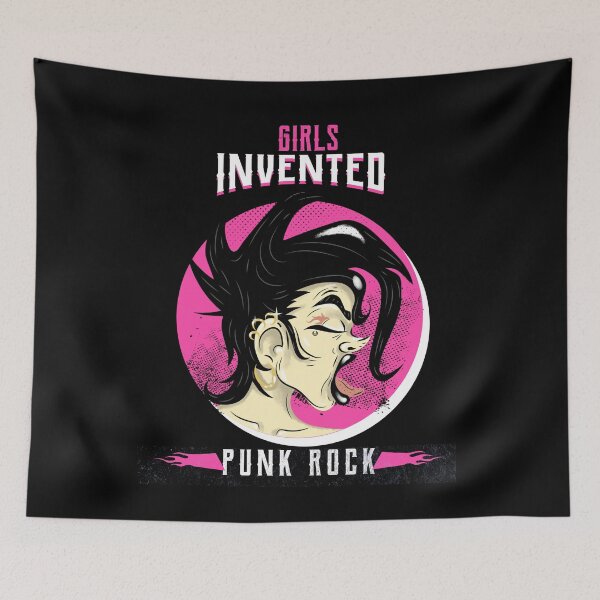 Item preview, GIRLS INVENTED PUNK ROCK! designed and sold by T-mess.
