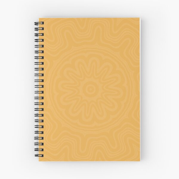 Item preview, Farrow Ball Dutch Orange Dotted Aztec Mandala Contemporary Design designed and sold by AuraTherapeia.