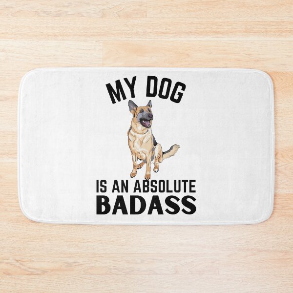 Item preview, German Shepherd badass ever quote Funny Shepherd dad saying designed and sold by OneTimeEngineer.