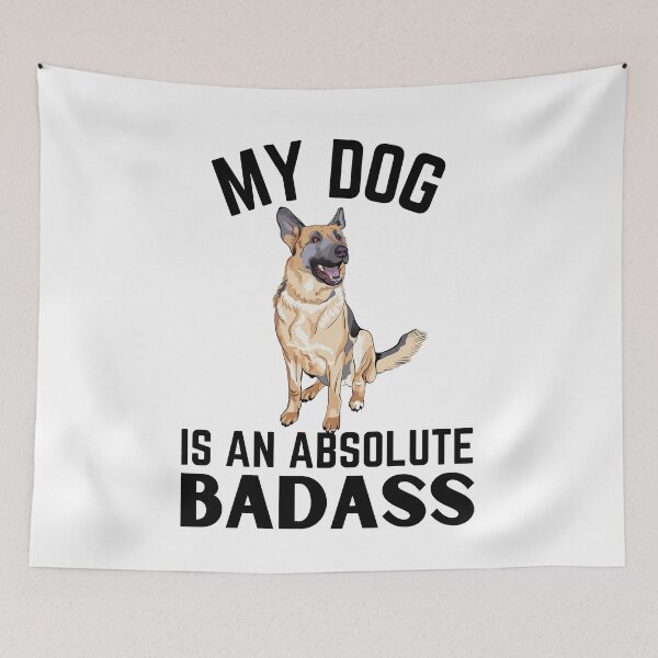 Item preview, German Shepherd badass ever quote Funny Shepherd dad saying designed and sold by OneTimeEngineer.