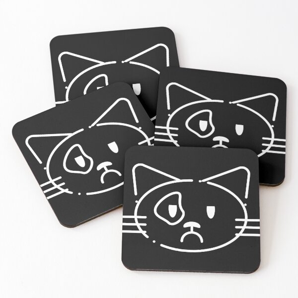 Item preview, Cat Face (Sad) designed and sold by Hedda Young.