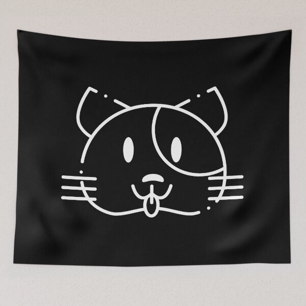 Item preview, Cat Face (Cheeky) designed and sold by Hedda Young.
