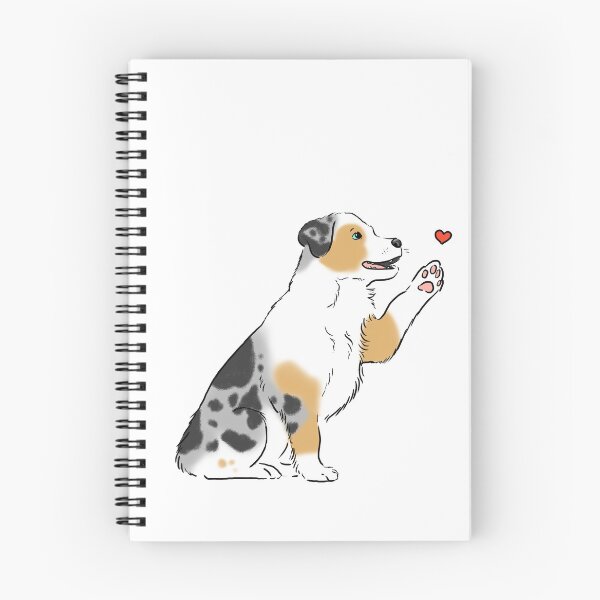 Item preview, Australian Shepherd, Aussie puppy, Aussie love, Australian Shepherd lover, Cute Aussie puppy with heart designed and sold by Furkid Studio.