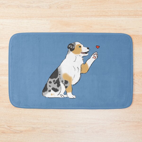 Item preview, Australian Shepherd, Aussie puppy, Aussie love, Australian Shepherd lover, Cute Aussie puppy with heart designed and sold by Furkid Studio.