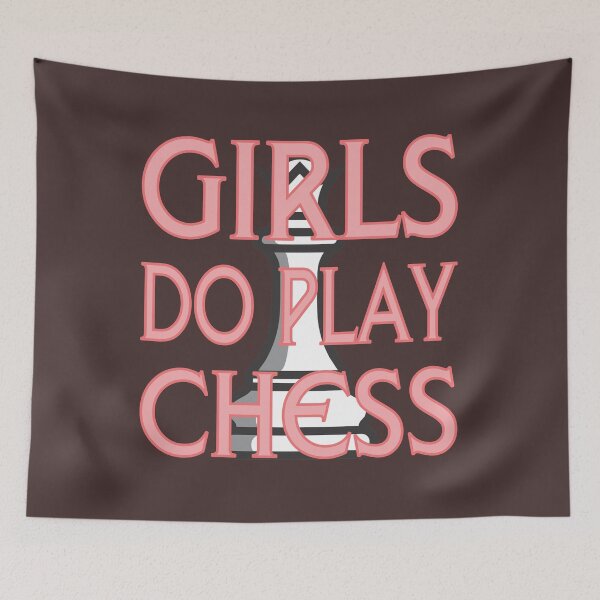 Item preview, Girls Do Play Chess designed and sold by nando270.