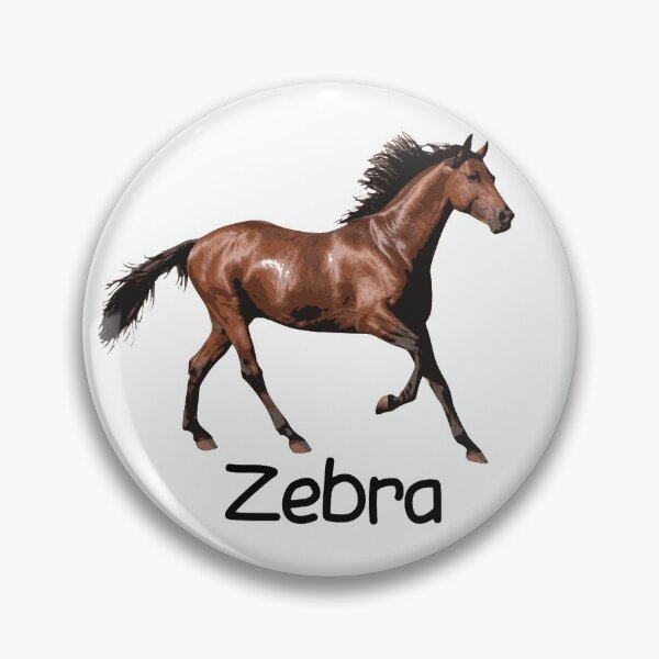 Item preview, Quite clearly a Zebra designed and sold by WhatWasSeen.