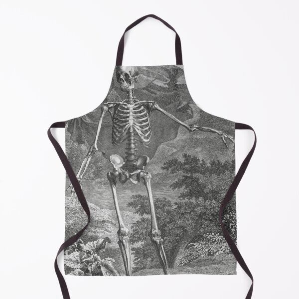 Item preview, Skeleton with Guardian Angel, a Historical Anatomy Drawing designed and sold by ScienceSource.