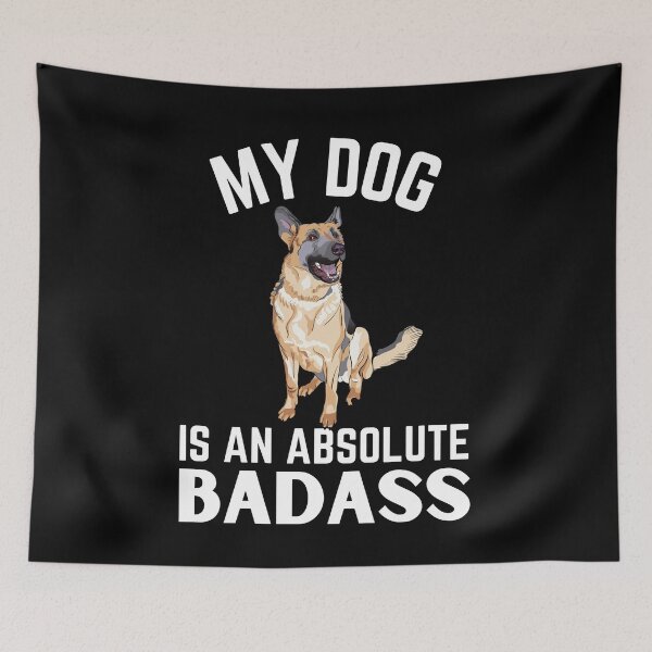Item preview, German Shepherd badass ever quote Funny Shepherd dad saying designed and sold by OneTimeEngineer.