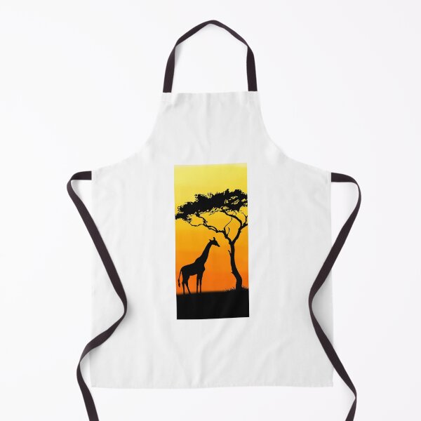 Item preview, giraffe in Africa at sunset designed and sold by -pp-designs.